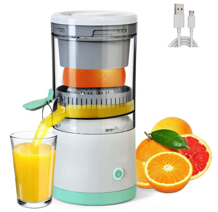 Storcator electric de citrice portabil cu alimentare usb 45w